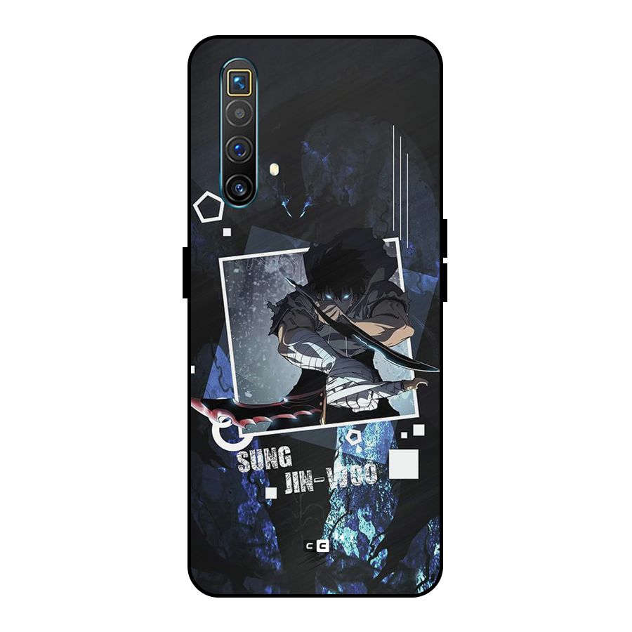 Sung Jinwoo In Battle Metal Back Case for Realme X3 SuperZoom