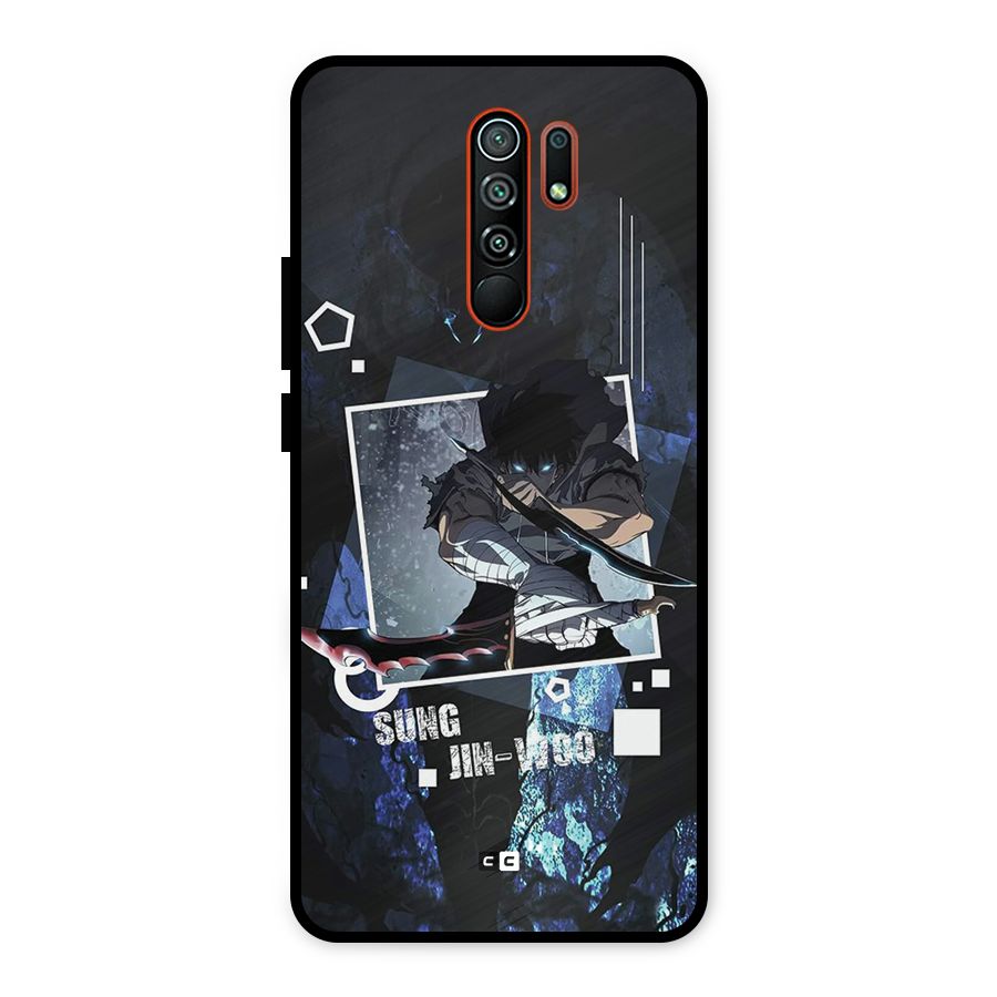 Sung Jinwoo In Battle Metal Back Case for Redmi 9 Prime