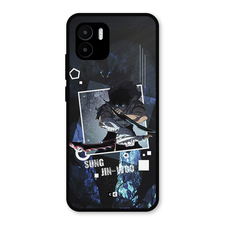 Sung Jinwoo In Battle Metal Back Case for Redmi A1