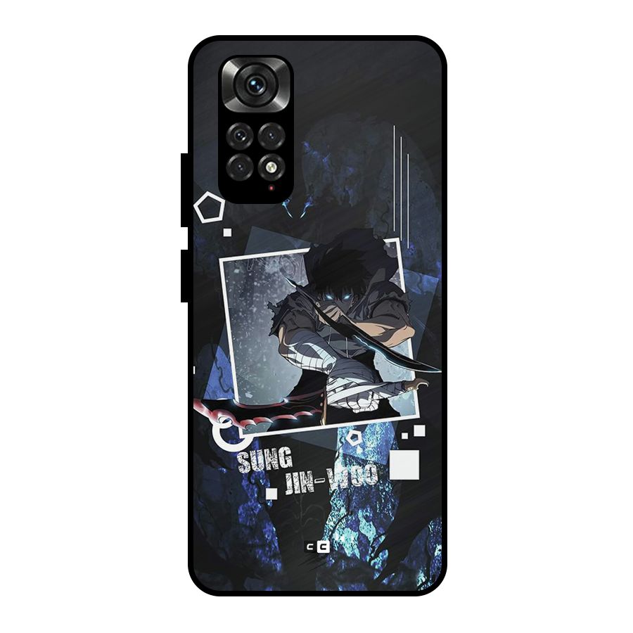 Sung Jinwoo In Battle Metal Back Case for Redmi Note 11 Pro Plus 5G