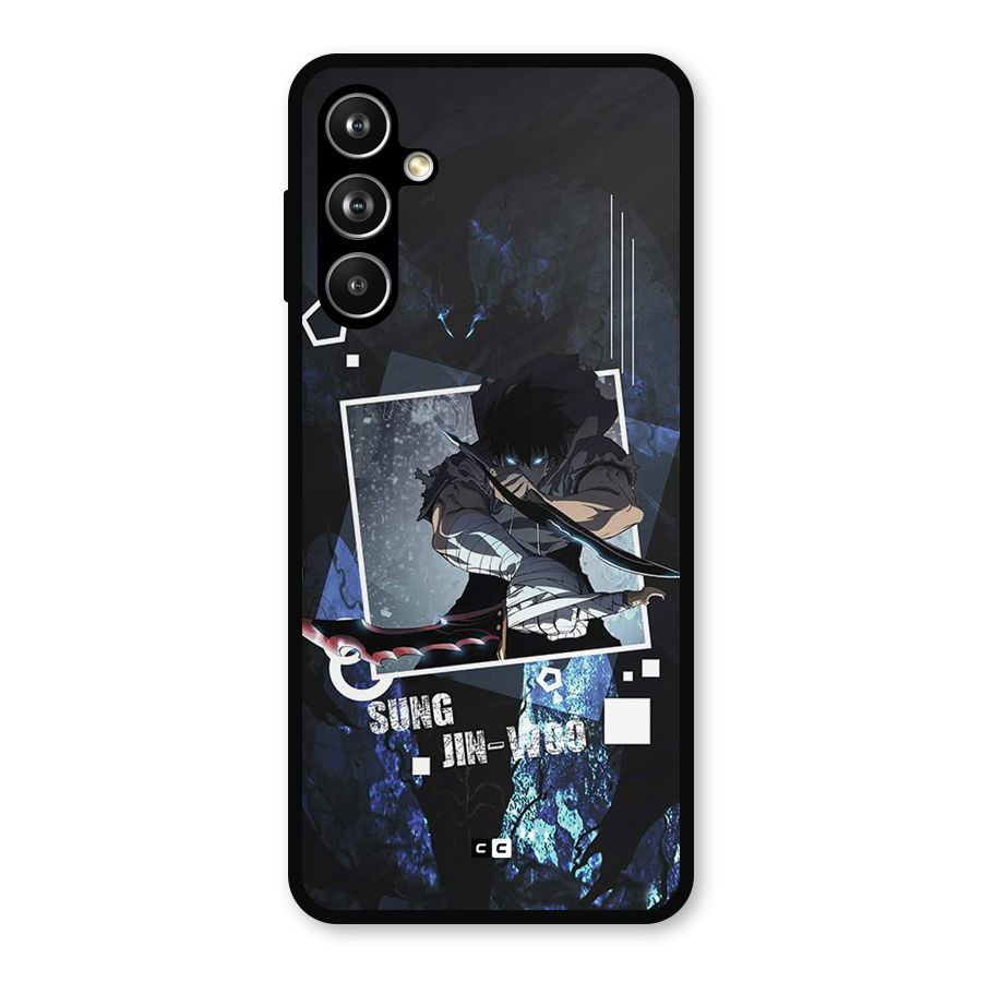 Sung Jinwoo In Battle Metal Back Case for Samsung Galaxy M54