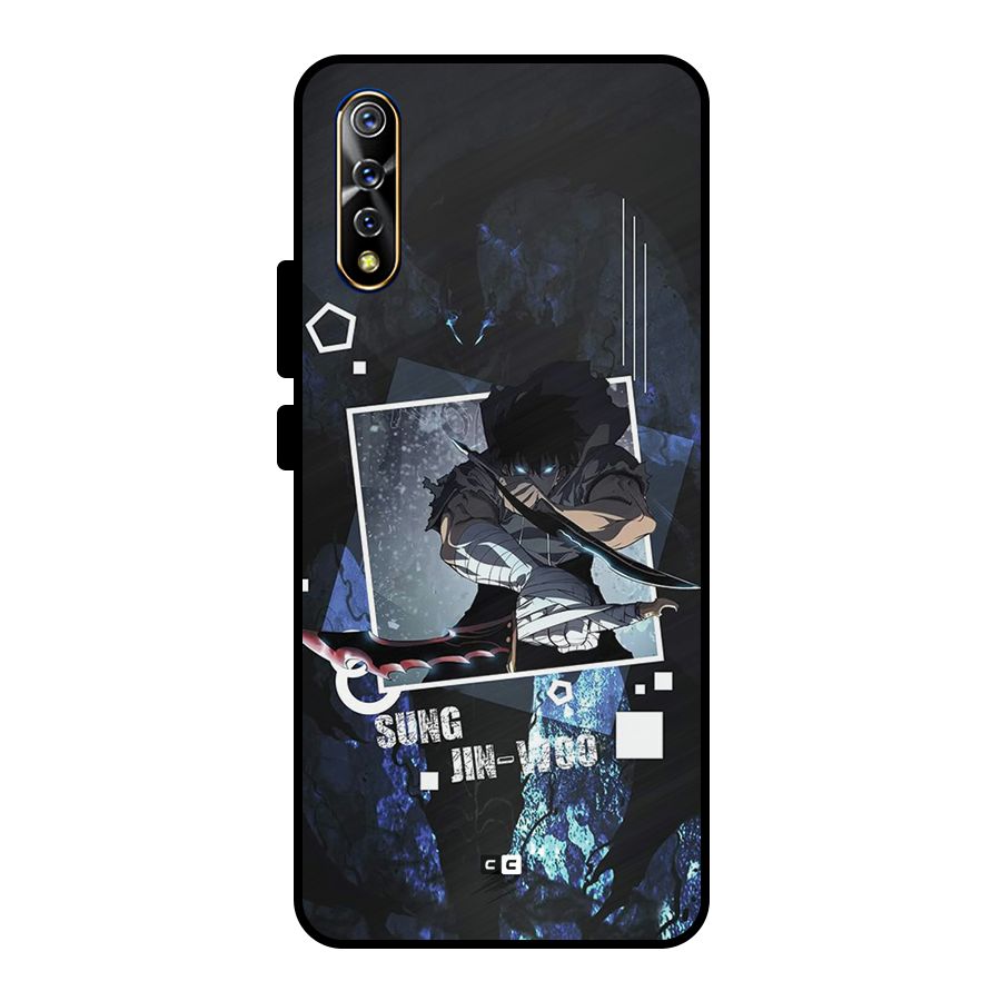 Sung Jinwoo In Battle Metal Back Case for Vivo S1