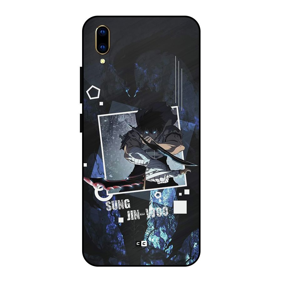 Sung Jinwoo In Battle Metal Back Case for Vivo V11 Pro