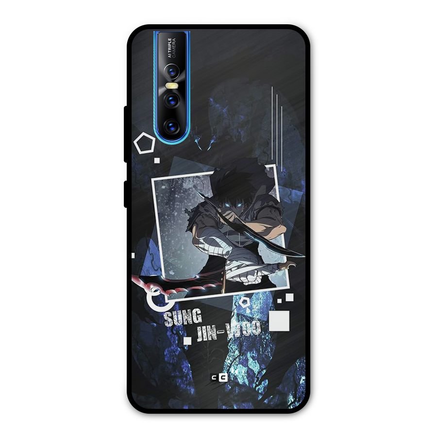 Sung Jinwoo In Battle Metal Back Case for Vivo V15 Pro