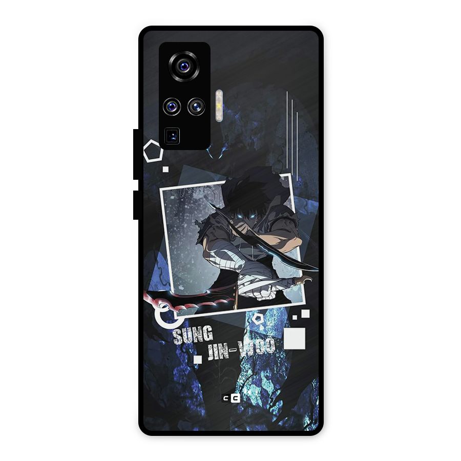 Sung Jinwoo In Battle Metal Back Case for Vivo X50 Pro