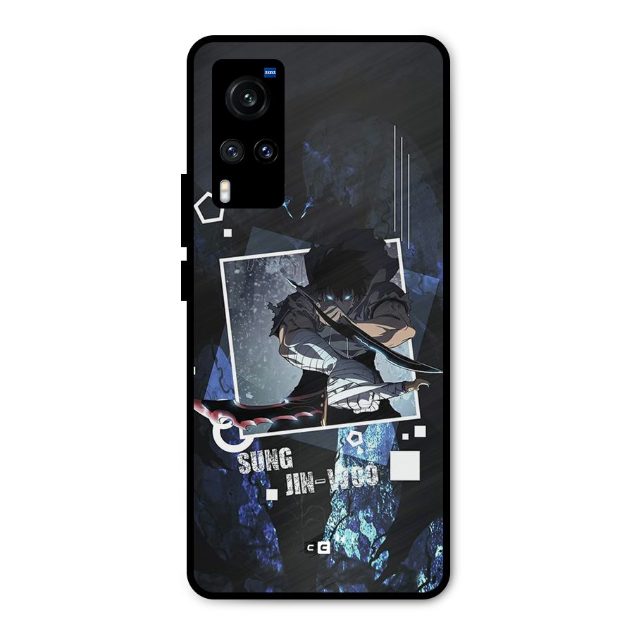 Sung Jinwoo In Battle Metal Back Case for Vivo X60