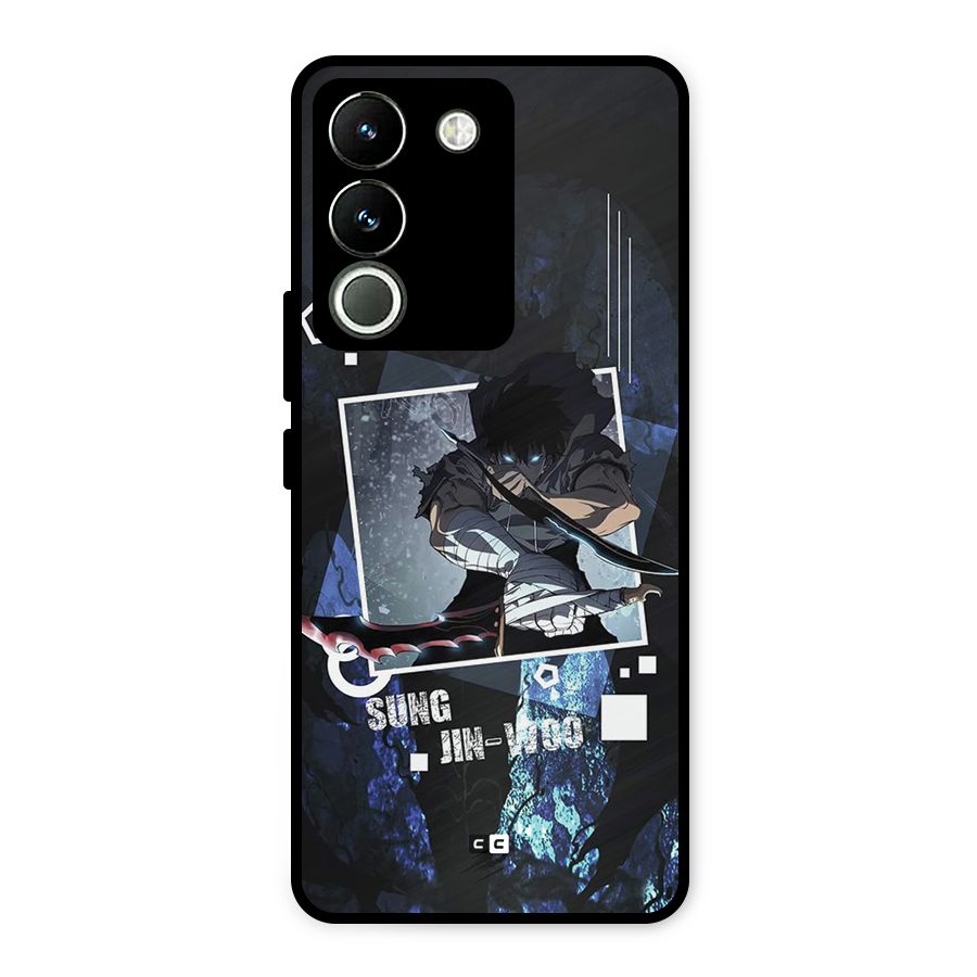 Sung Jinwoo In Battle Metal Back Case for Vivo Y200