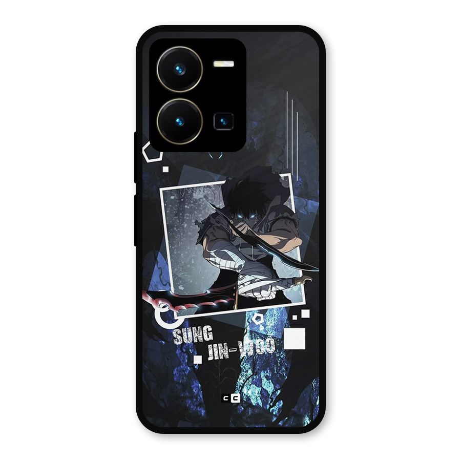 Sung Jinwoo In Battle Metal Back Case for Vivo Y35