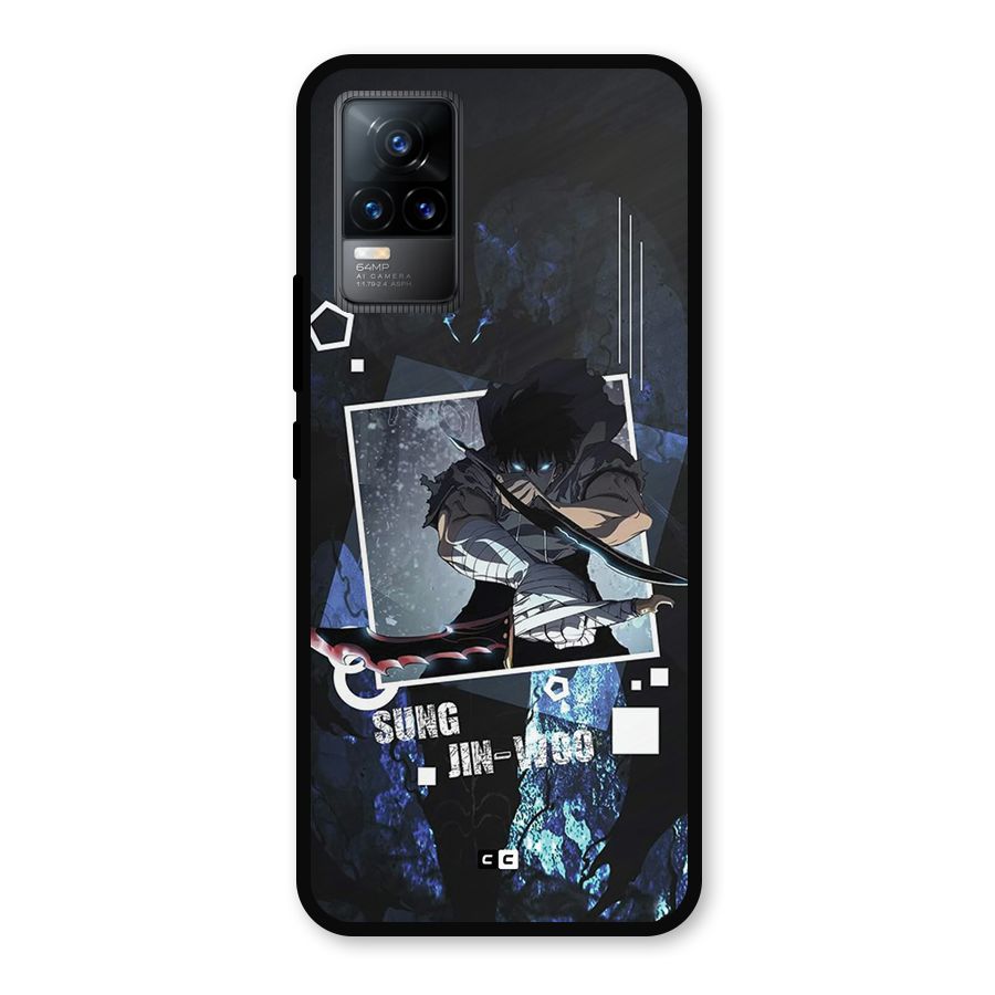 Sung Jinwoo In Battle Metal Back Case for Vivo Y73