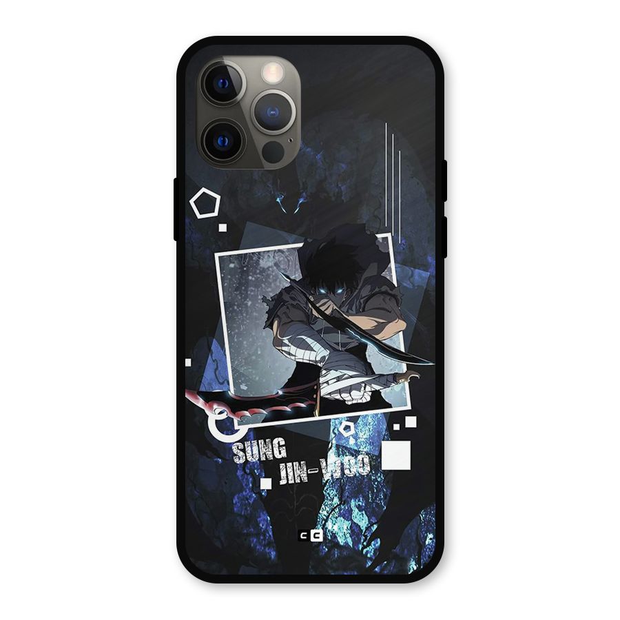 Sung Jinwoo In Battle Metal Back Case for iPhone 12 Pro
