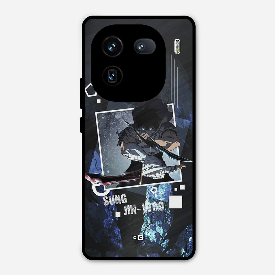 Sung Jinwoo In Battle Metal Back Case for iQOO 12