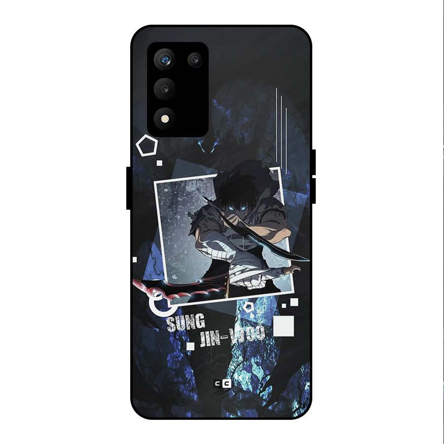 Sung Jinwoo In Battle Metal Back Case for realme 9 5G SE