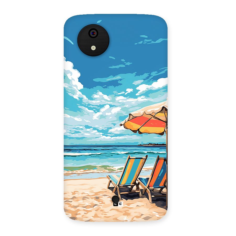 Sunny Beach Back Case for Canvas A1  AQ4501
