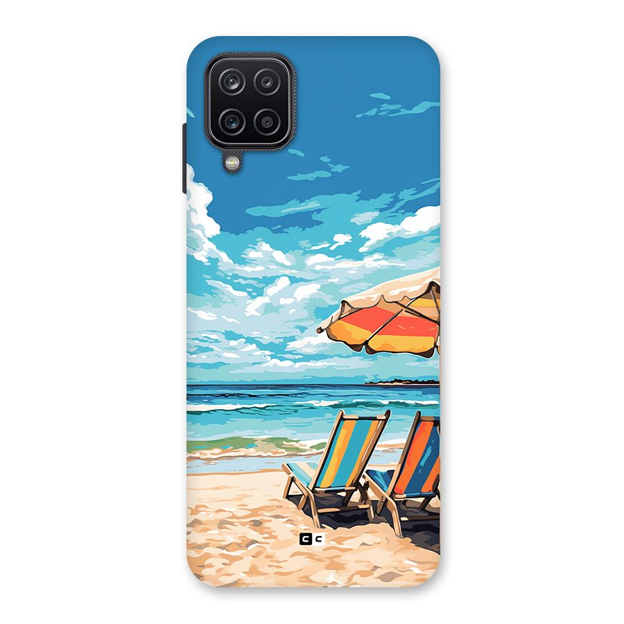 Sunny Beach Back Case for Galaxy A12