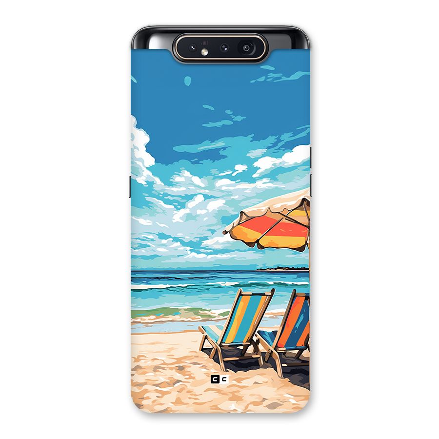 Sunny Beach Back Case for Galaxy A80