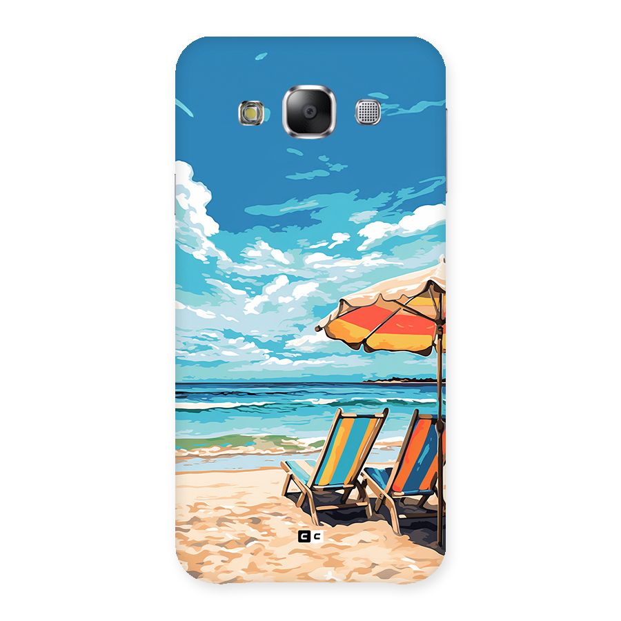 Sunny Beach Back Case for Galaxy E5