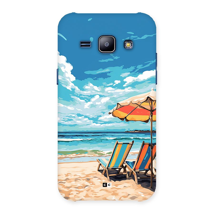 Sunny Beach Back Case for Galaxy J1