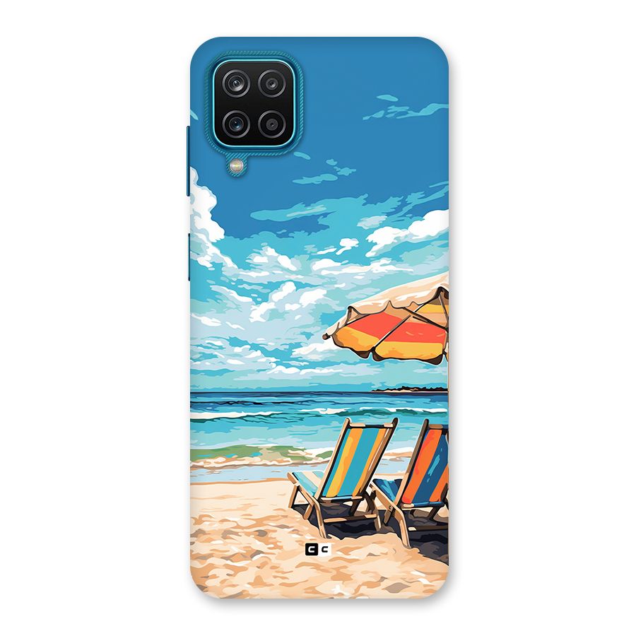 Sunny Beach Back Case for Galaxy M12