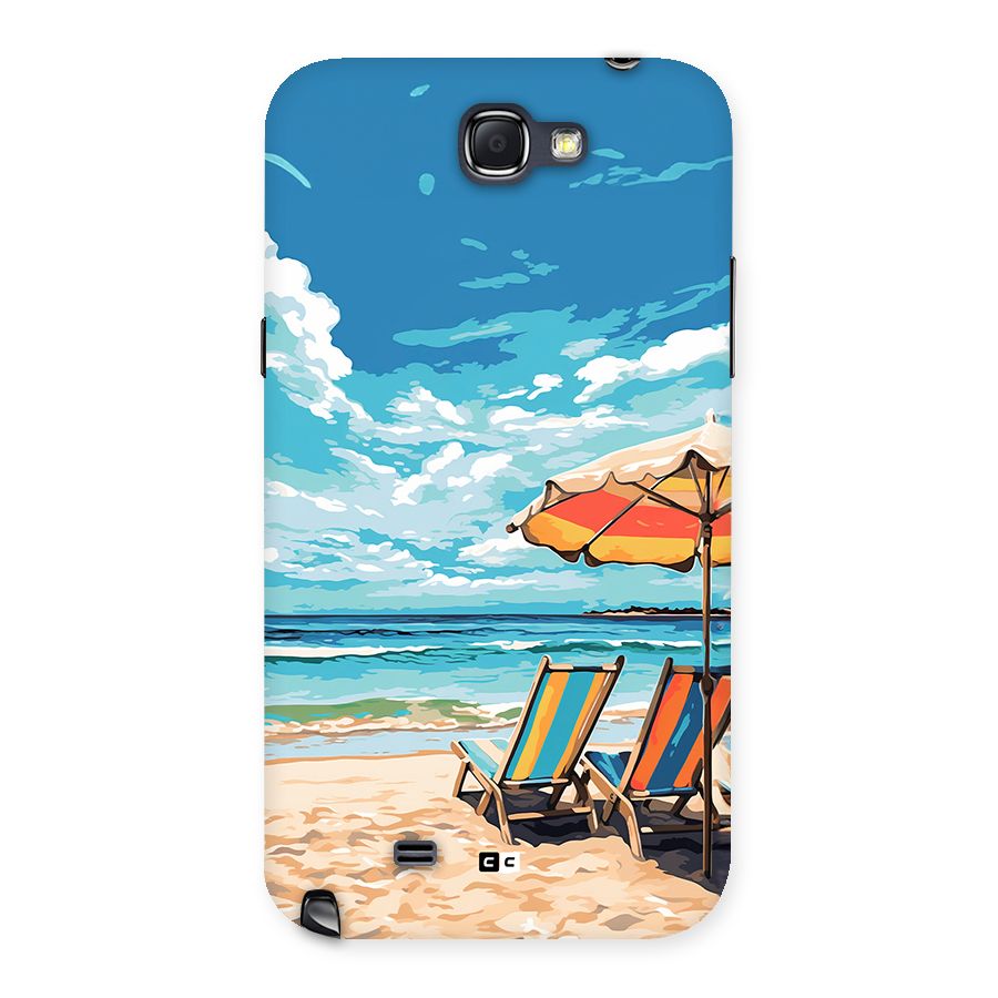 Sunny Beach Back Case for Galaxy Note 2