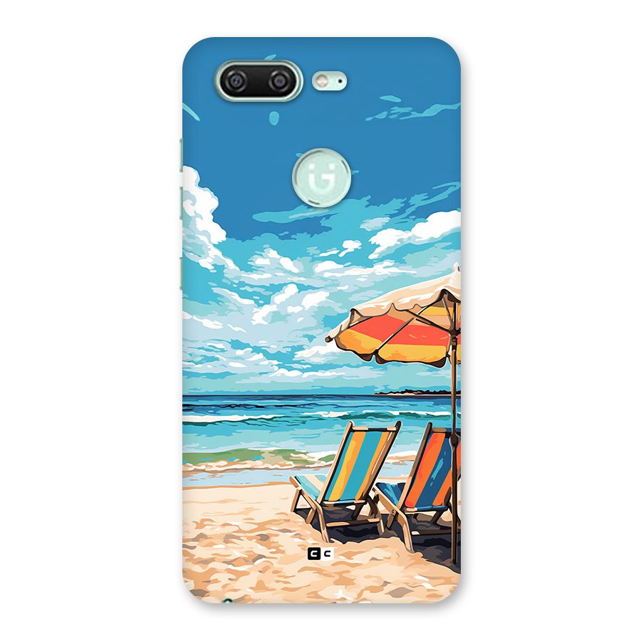 Sunny Beach Back Case for Gionee S10
