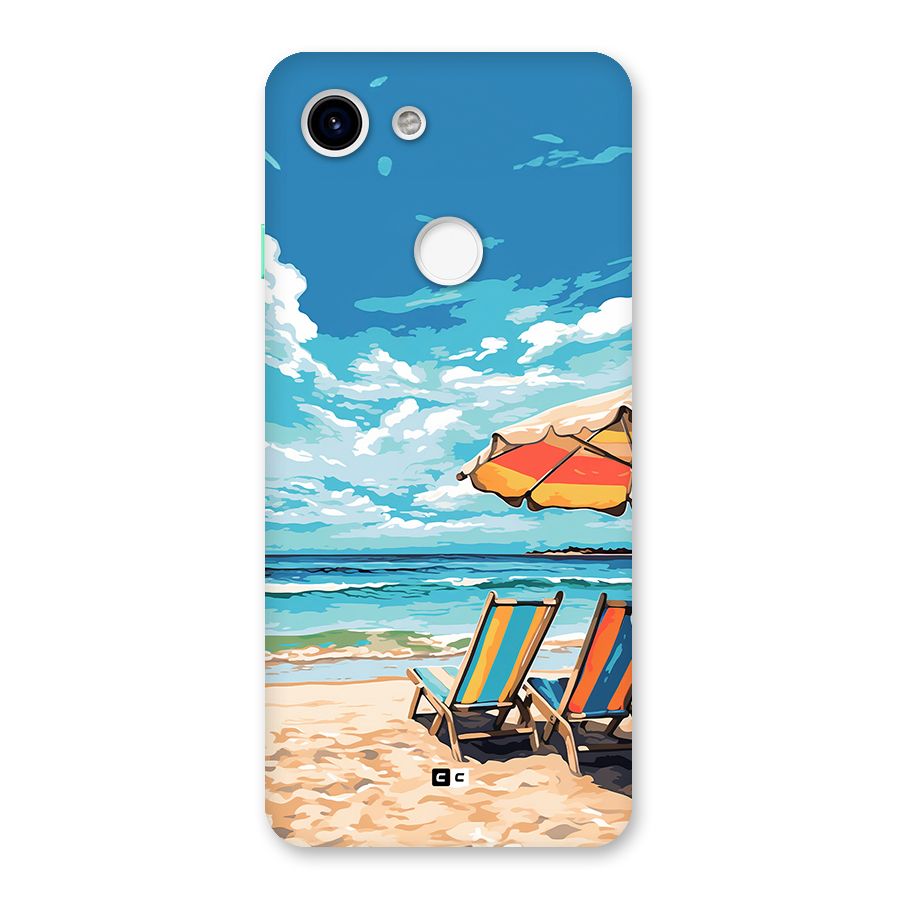 Sunny Beach Back Case for Google Pixel 3