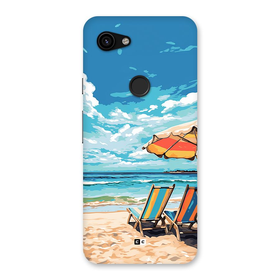 Sunny Beach Back Case for Google Pixel 3a