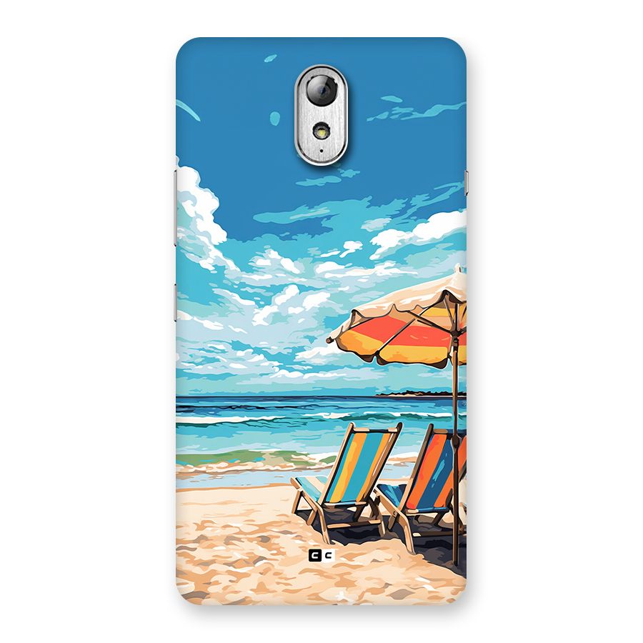 Sunny Beach Back Case for Lenovo Vibe P1M