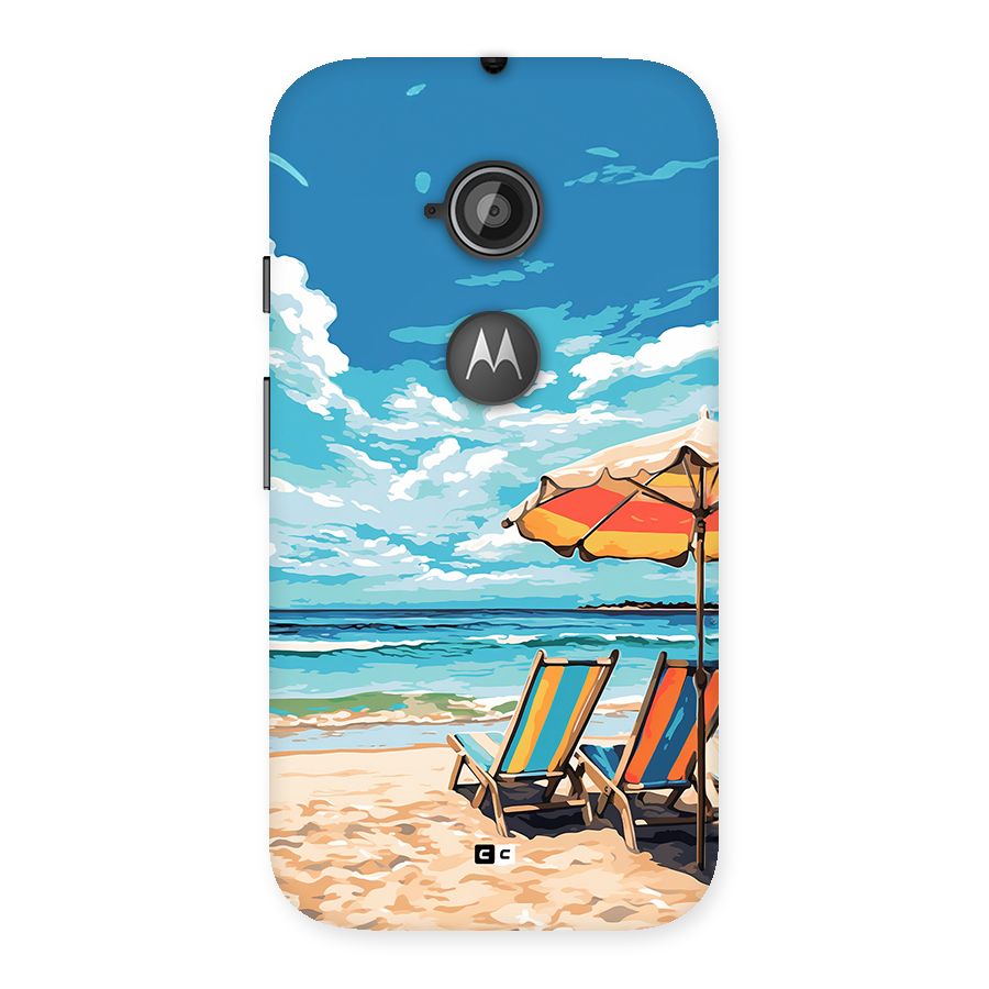 Sunny Beach Back Case for Moto E 2nd Gen