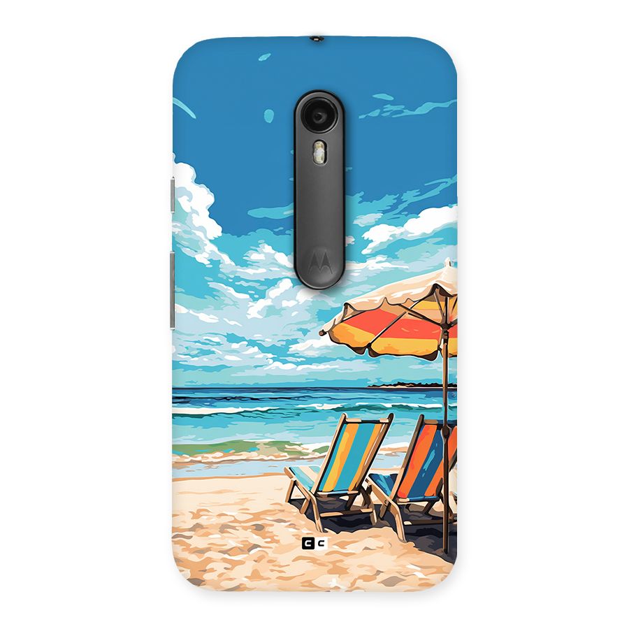 Sunny Beach Back Case for Moto G Turbo