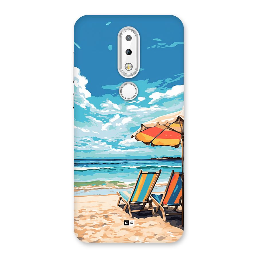 Sunny Beach Back Case for Nokia 6.1 Plus