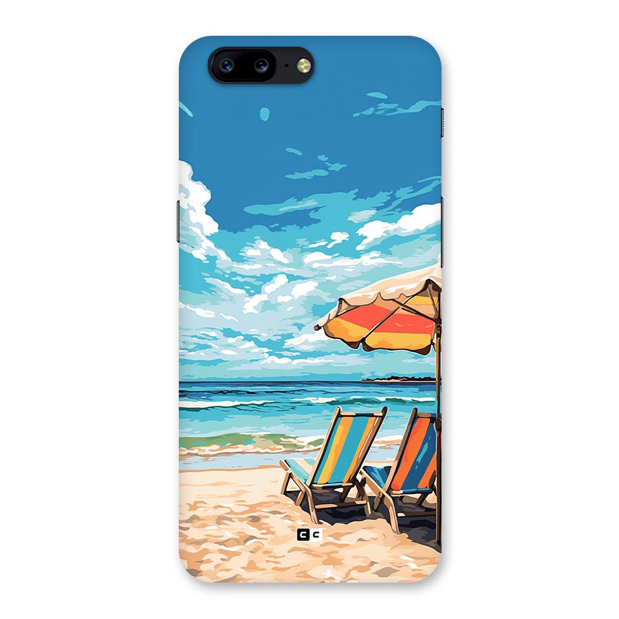 Sunny Beach Back Case for OnePlus 5