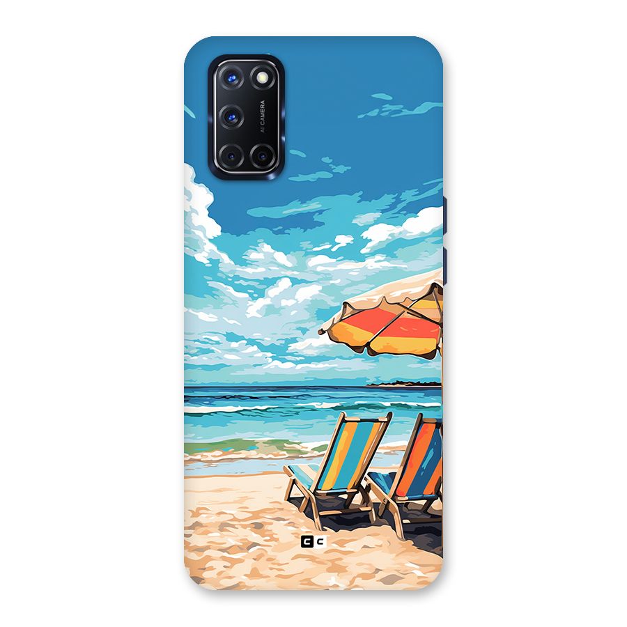 Sunny Beach Back Case for Oppo A52