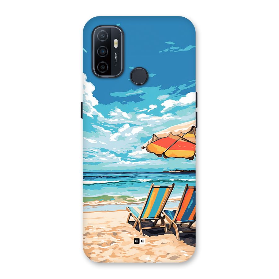 Sunny Beach Back Case for Oppo A53
