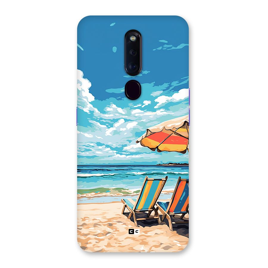 Sunny Beach Back Case for Oppo F11 Pro