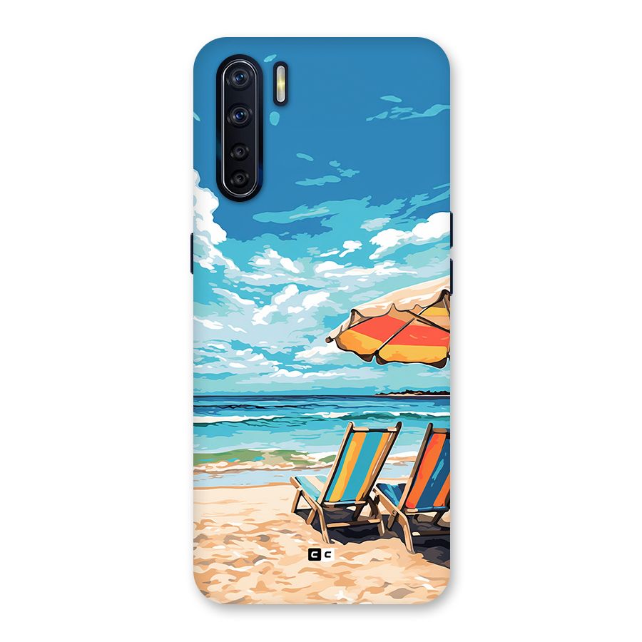 Sunny Beach Back Case for Oppo F15