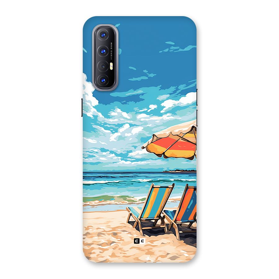 Sunny Beach Back Case for Oppo Reno3 Pro