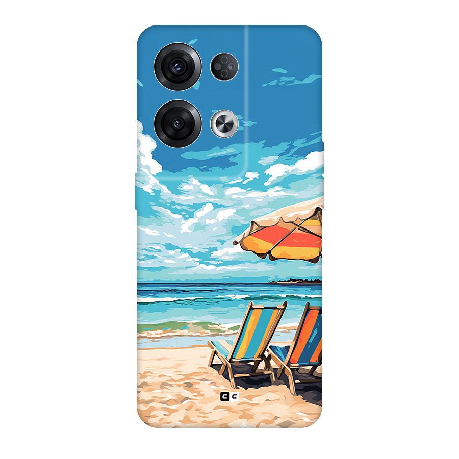 Sunny Beach Back Case for Oppo Reno8 Pro 5G