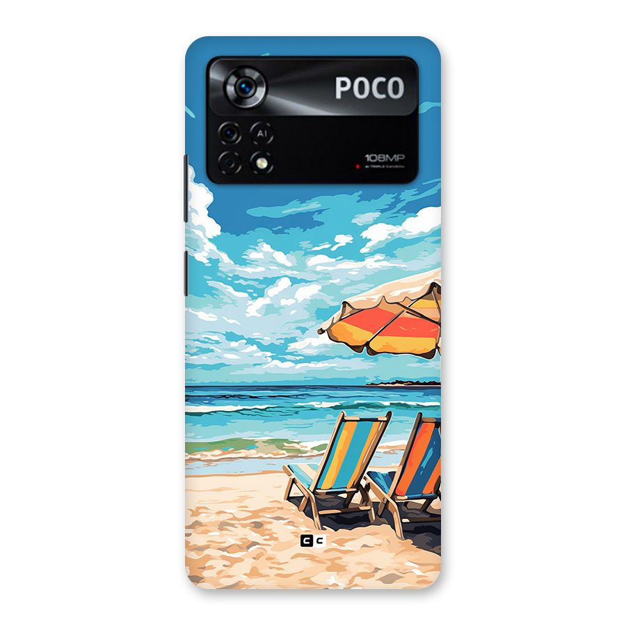 Sunny Beach Back Case for Poco X4 Pro 5G