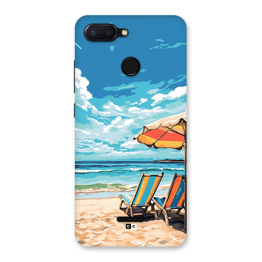 Sunny Beach Back Case for Redmi 6