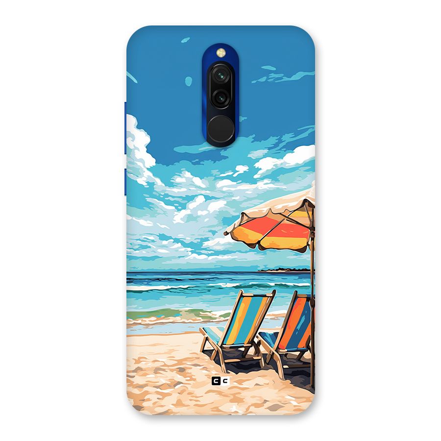 Sunny Beach Back Case for Redmi 8