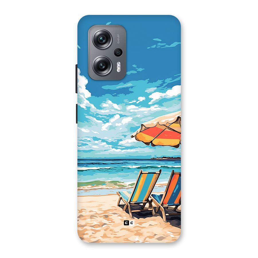 Sunny Beach Back Case for Redmi K50i