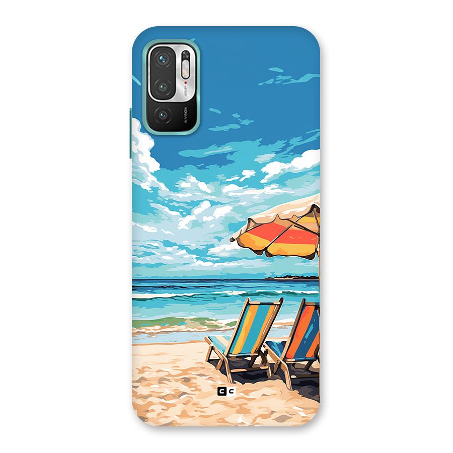 Sunny Beach Back Case for Redmi Note 10T 5G