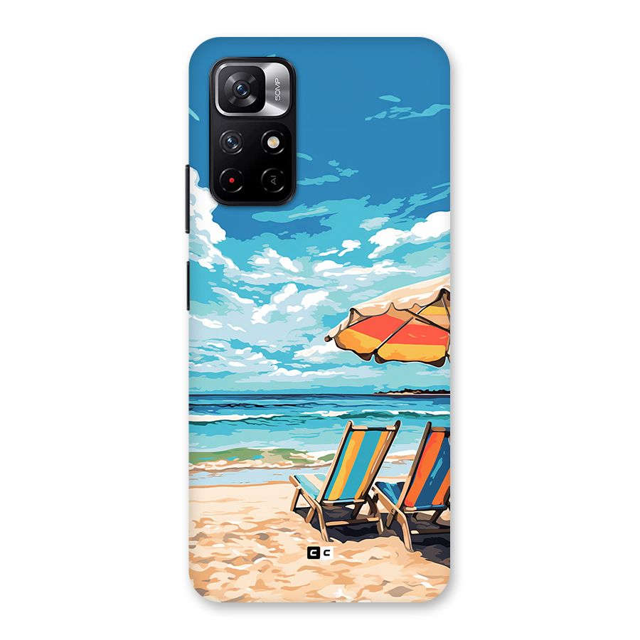 Sunny Beach Back Case for Redmi Note 11T 5G