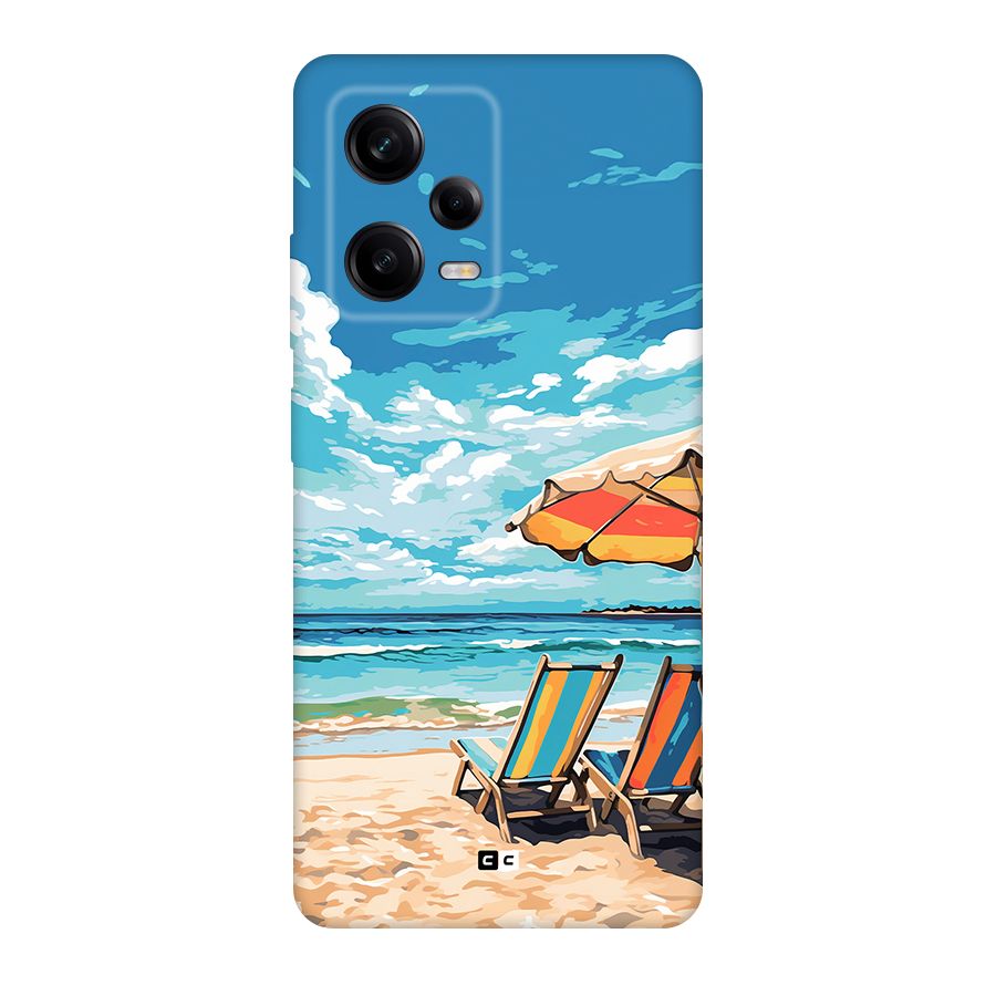Sunny Beach Back Case for Redmi Note 12 Pro