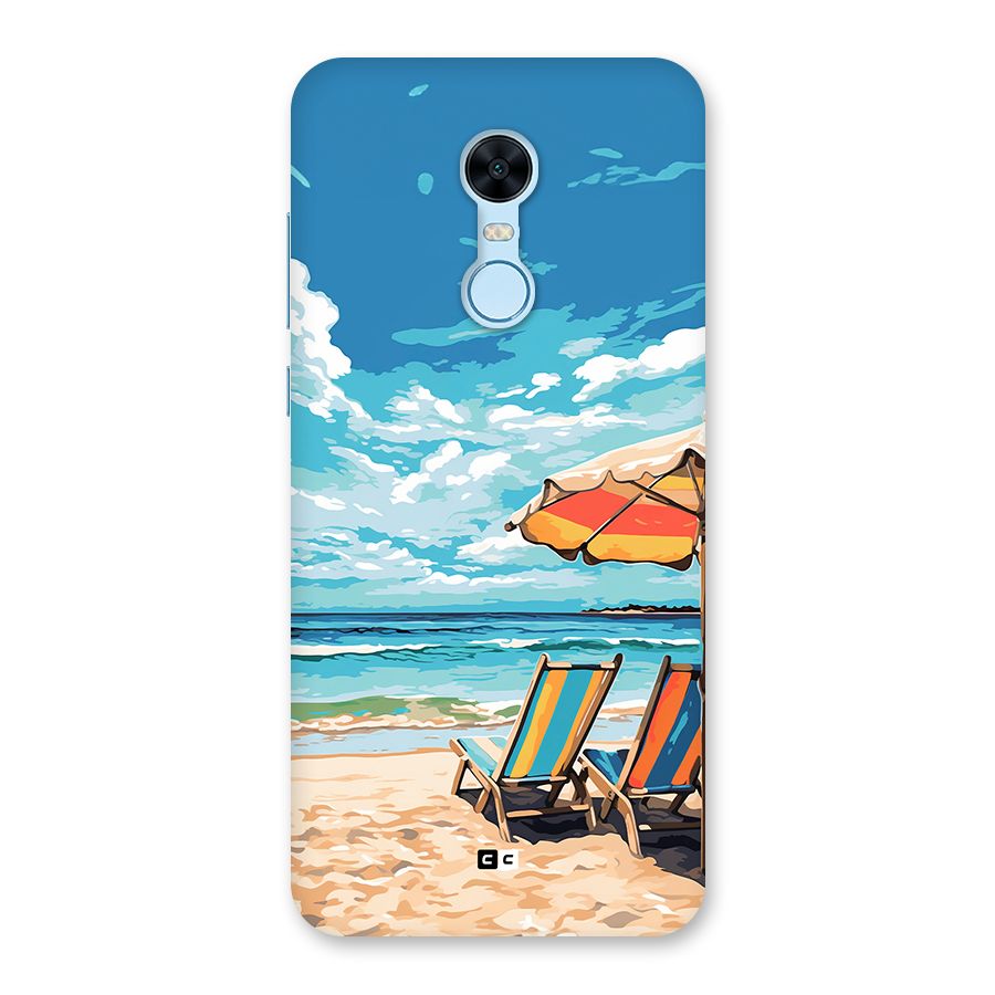 Sunny Beach Back Case for Redmi Note 5