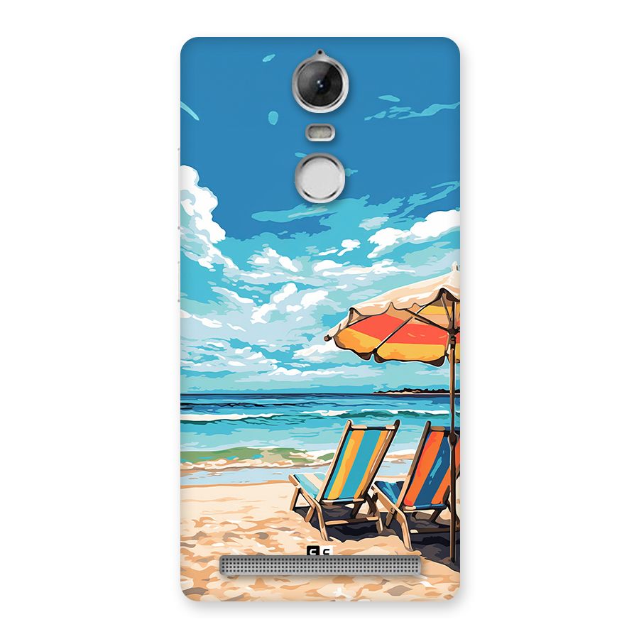 Sunny Beach Back Case for Vibe K5 Note
