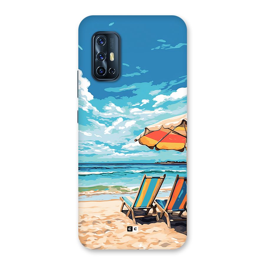 Sunny Beach Back Case for Vivo V17