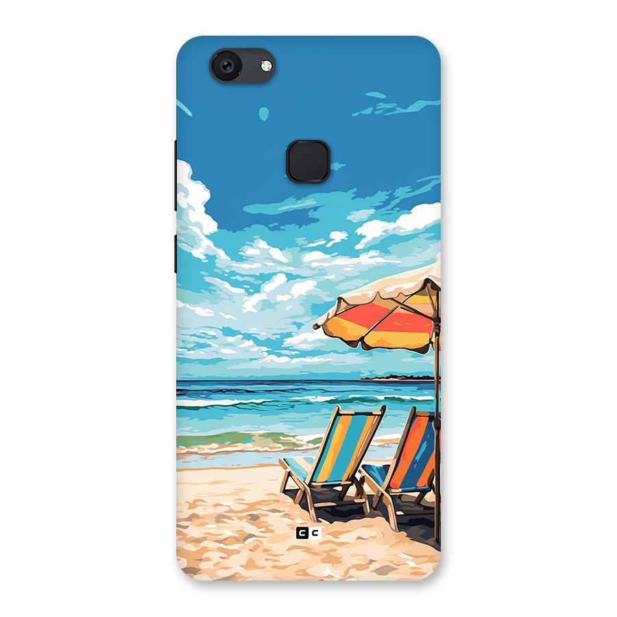 Sunny Beach Back Case for Vivo V7 Plus