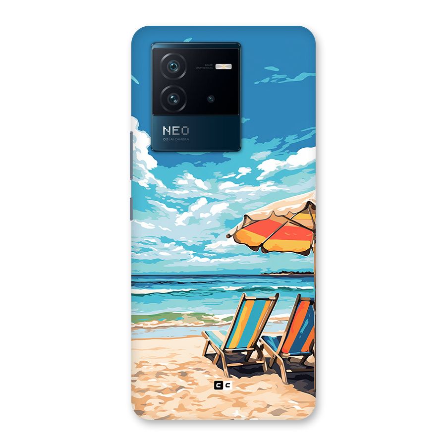 Sunny Beach Back Case for Vivo iQOO Neo 6 5G