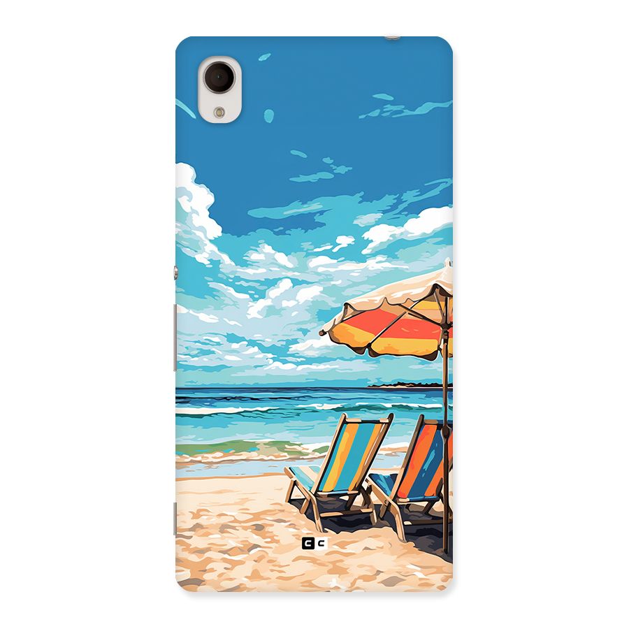 Sunny Beach Back Case for Xperia M4